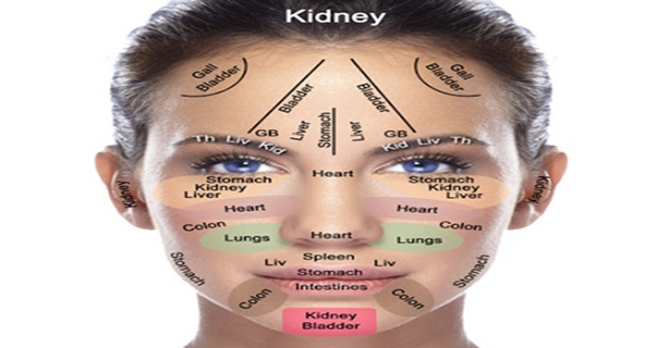 Chinese Face Map Reveals What Your Body is Fighting With – HEALTHY FOOD ...